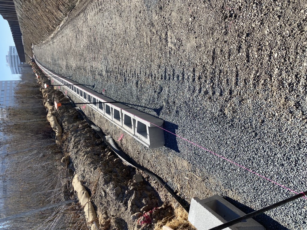 Foster City - Retaining Wall